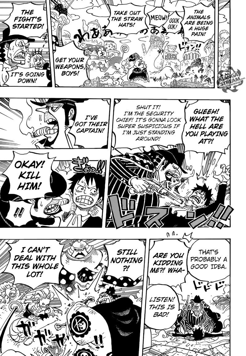 One Piece Chapter 864 10